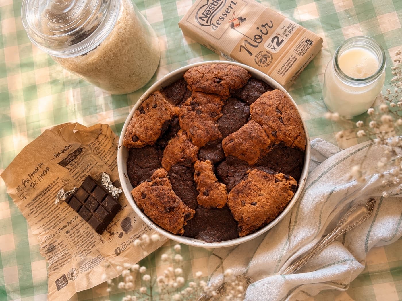 Brookie — Brownie ve Cookie Bir Arada