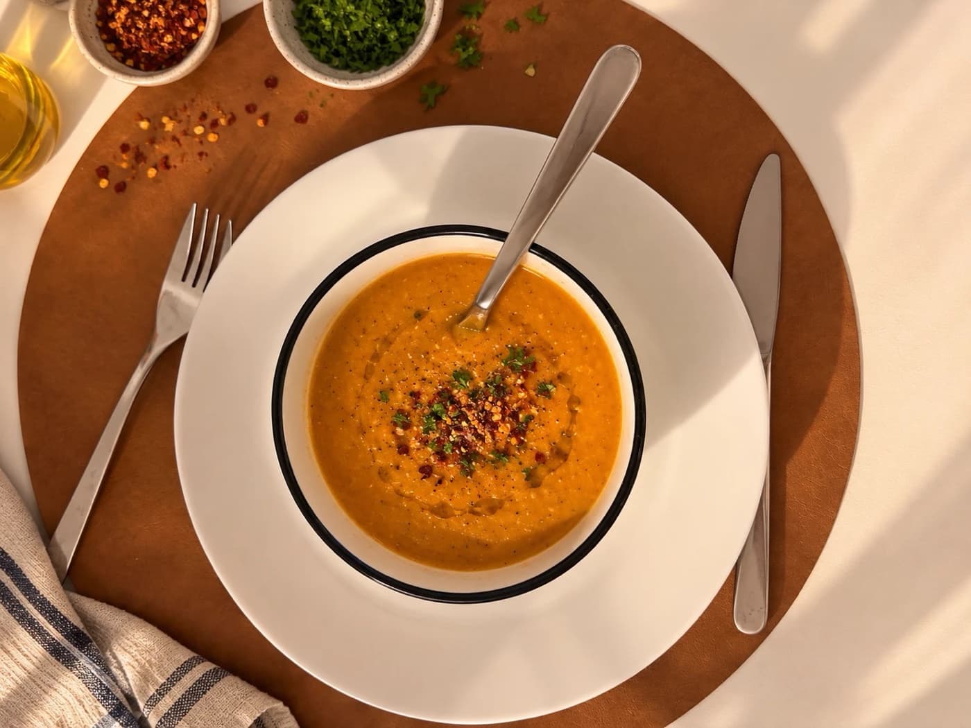 Klasik Mercimek Çorbası